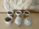 Vintage French Snail Pots en Gres