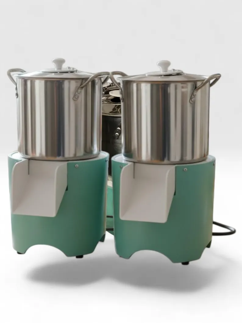 Máquina de Pasteles Eléctrica | Puerto Rican Masa Grinder Machine, 8 Qt Stainless Steel Pot | Yuca & Alcapurria Food Grinder