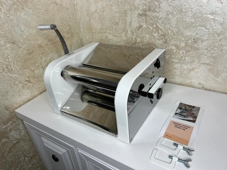 Dough sheeter manual, for croissant, rolling pin, kitchen gadgets, kitchen appliances